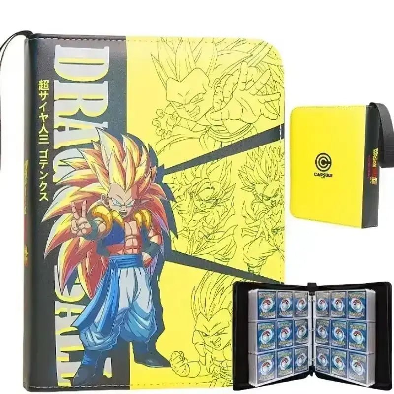 400pcs/900pcs Card Album Book Anime Dragon Ball Collection Card Storage Folder Hold Vegeta Iv Game Cards Binder Holder Gift - Kaiju Mafia