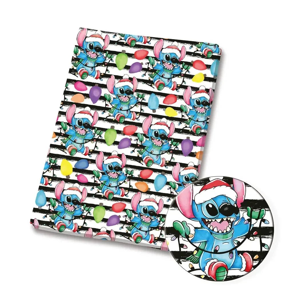 Disney Cartoon Cotton Fabric - Kaiju Mafia