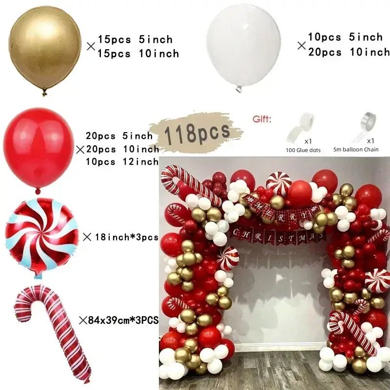Christmas Balloon Garland Kit - Kaiju Mafia