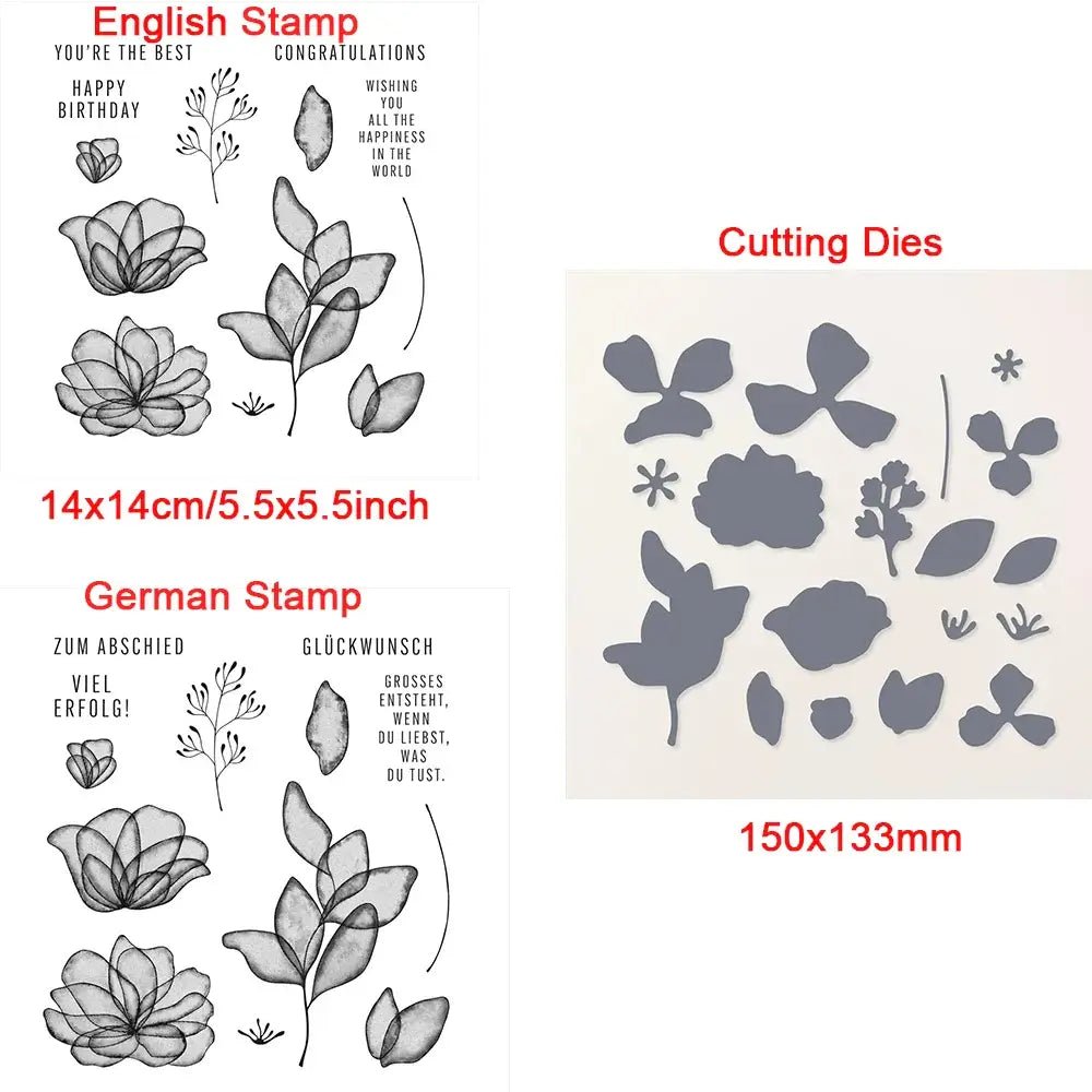 Warm Wishes Clear Stamps - Kaiju Mafia