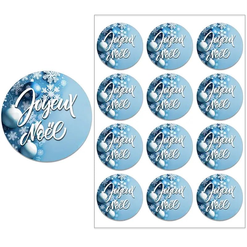 Joyeux Noël Christmas Stickers - Kaiju Mafia