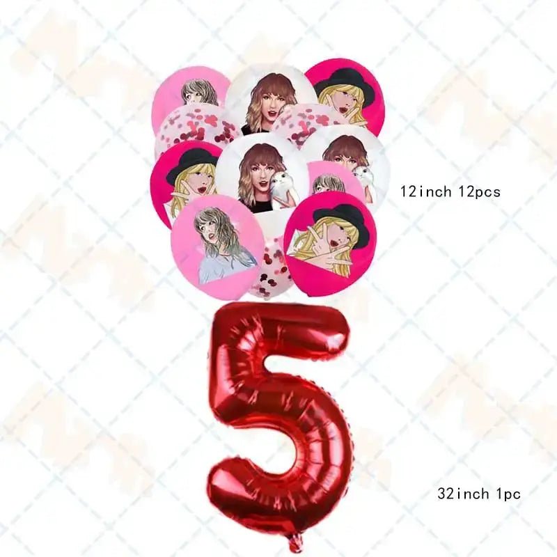 Taylor Birthday Party Supplies - Kaiju Mafia