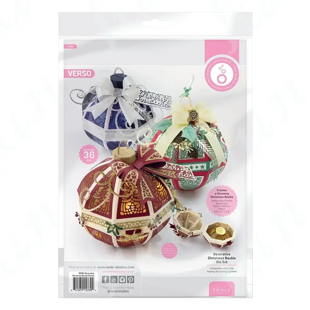 Christmas Bell Bauble Dies - Kaiju Mafia