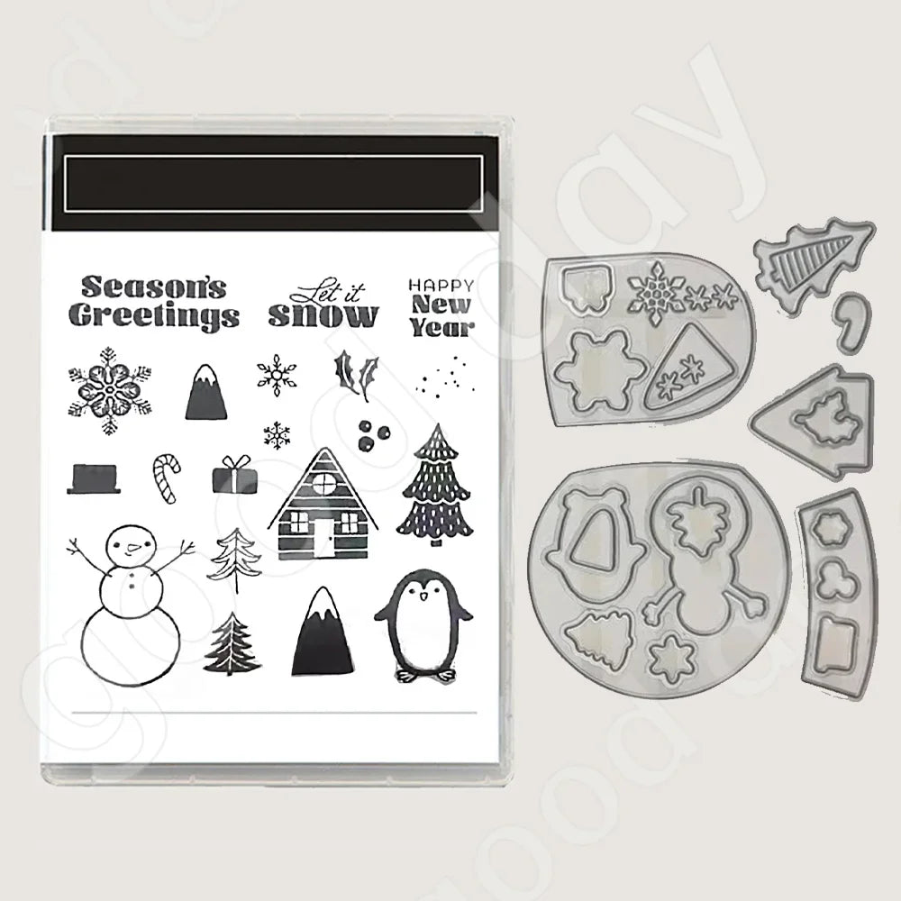 Christmas Tree Snowflake Dies - Kaiju Mafia