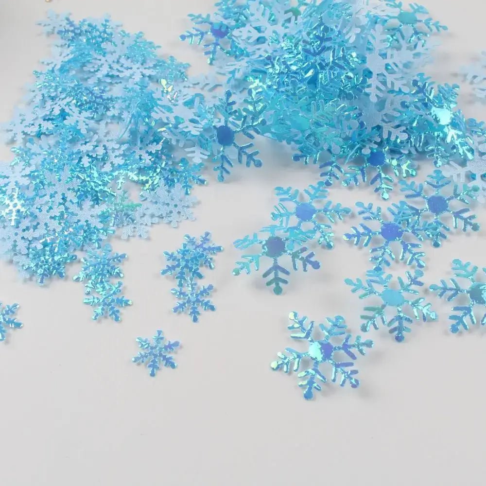 Glitter Christmas Snowflakes Confetti - Kaiju Mafia
