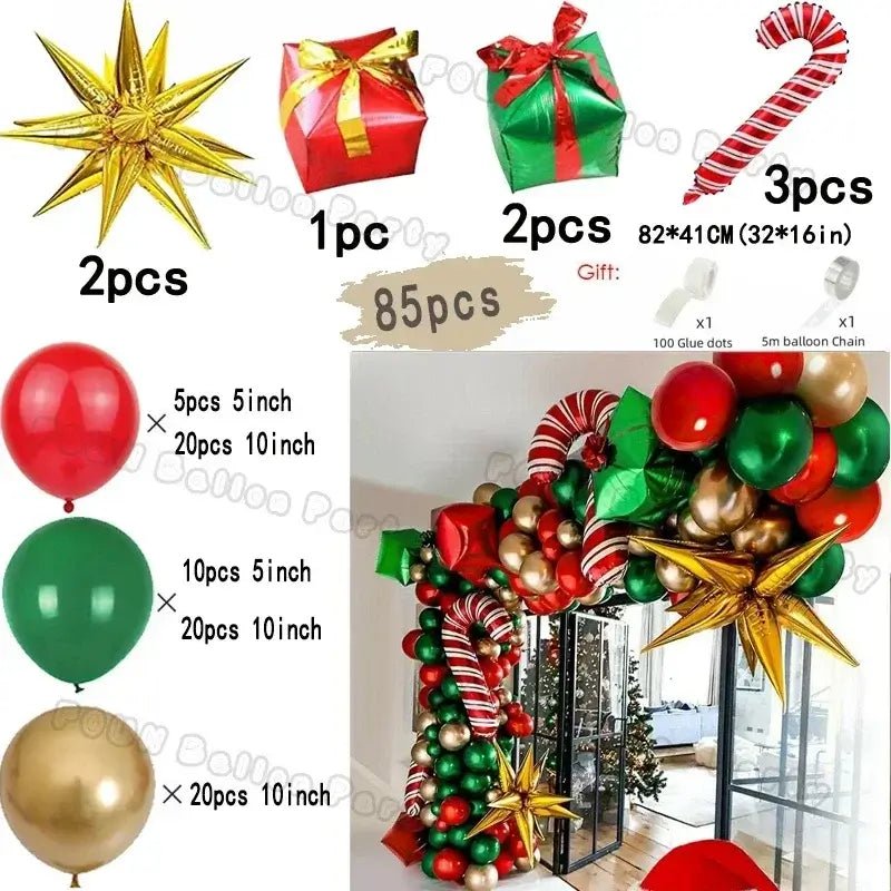 Christmas Balloon Garland Kit - Kaiju Mafia