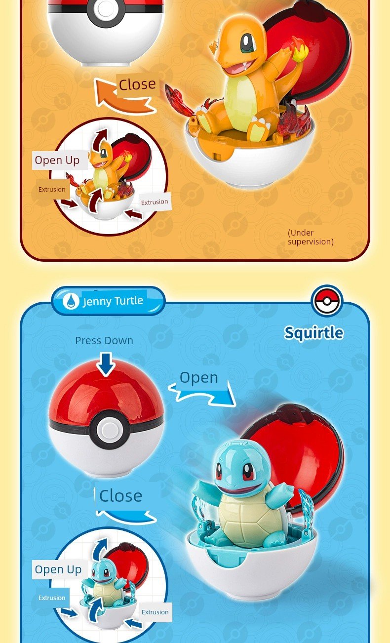 Pokemon Poke Ball Gengar Greninja Toy - Kaiju Mafia