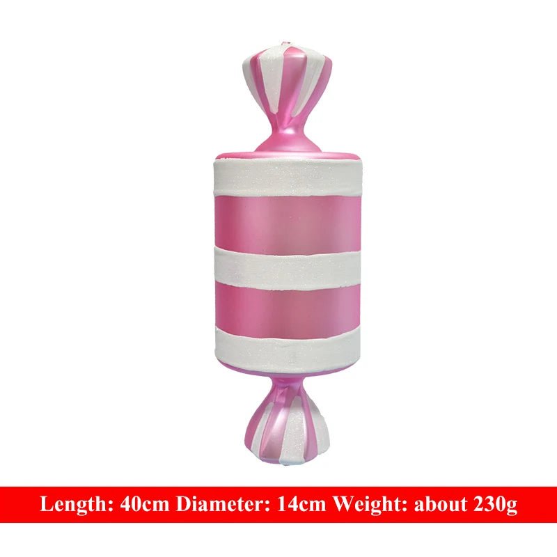 Pink Candy Cane Ornaments - Kaiju Mafia