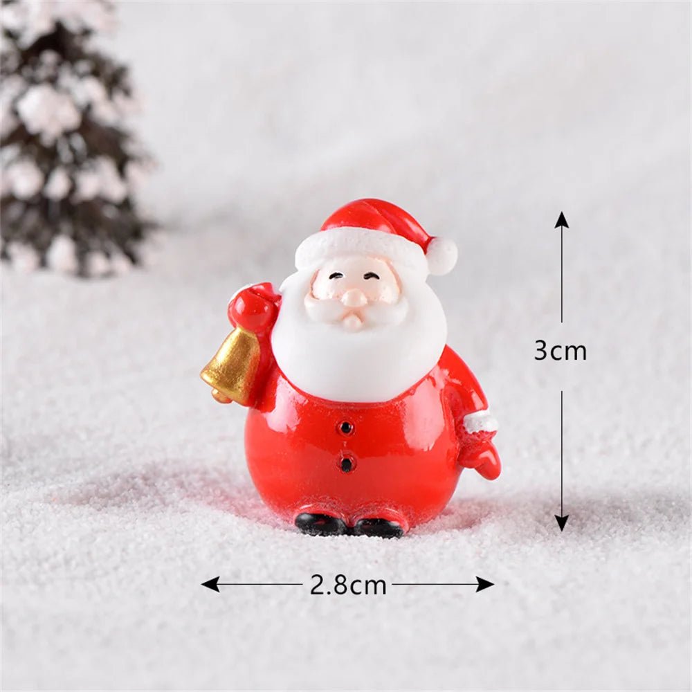 Miniature Santa Snowman Ornaments - Kaiju Mafia
