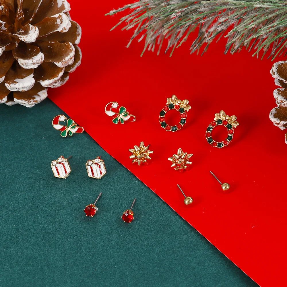Christmas Earrings Set Women - Kaiju Mafia