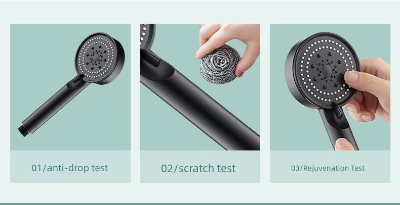 Five - Speed Handheld Shower Nozzle - Kaiju Mafia