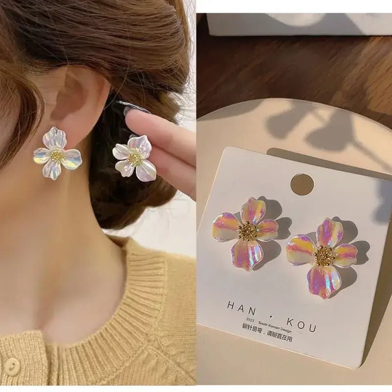 Red Cherry Crystal Earrings - Kaiju Mafia