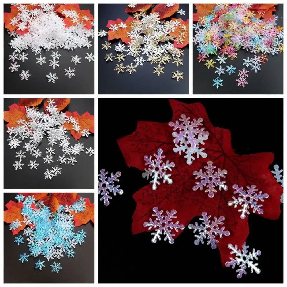 Glitter Christmas Snowflakes Confetti - Kaiju Mafia