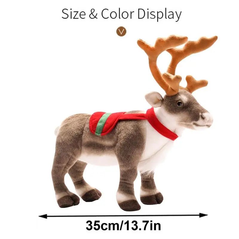 Cute Christmas Reindeer Plush - Kaiju Mafia