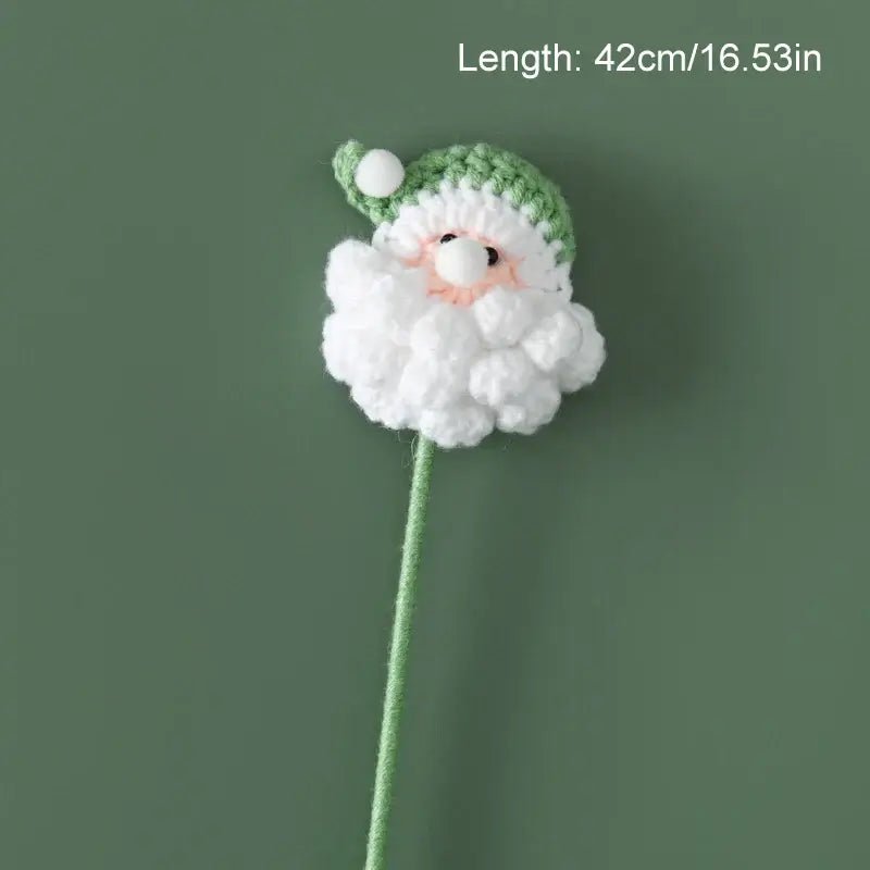 Knitted Flowers Christmas Bouquet - Kaiju Mafia