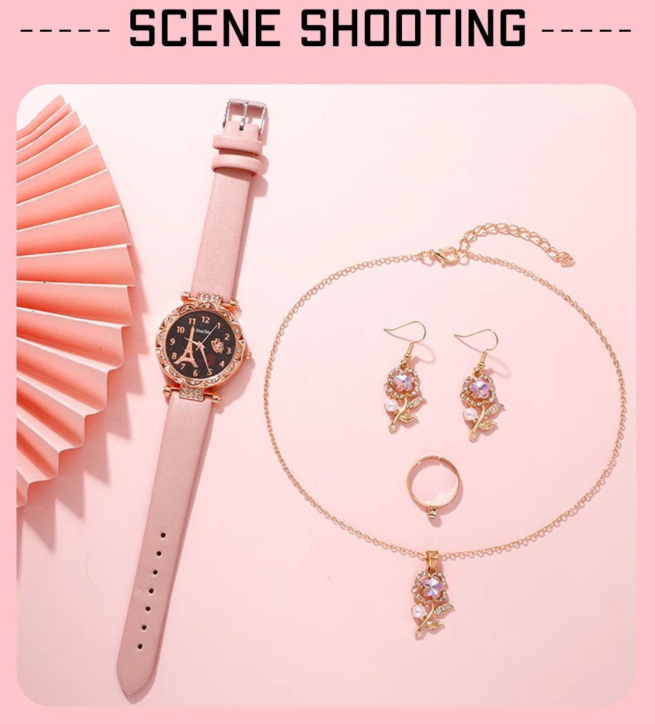 Exquisite Floral Women’s Watch - Kaiju Mafia