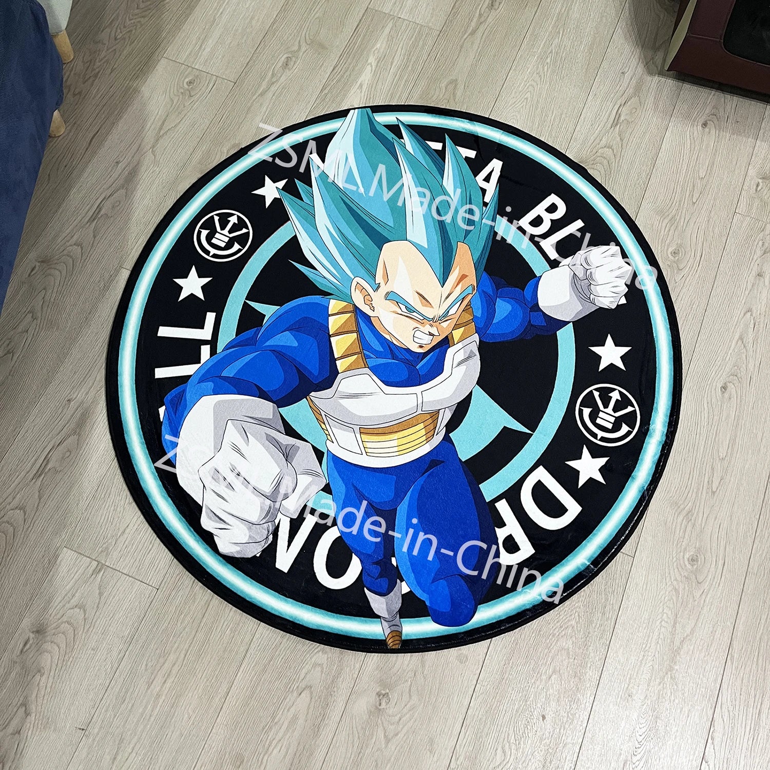 Irregular Area Rugs Anime Dragon Ball Z Goku Different Forms Custom Rug Handmade Carpet Area Rug for Home Decor - Kaiju Mafia