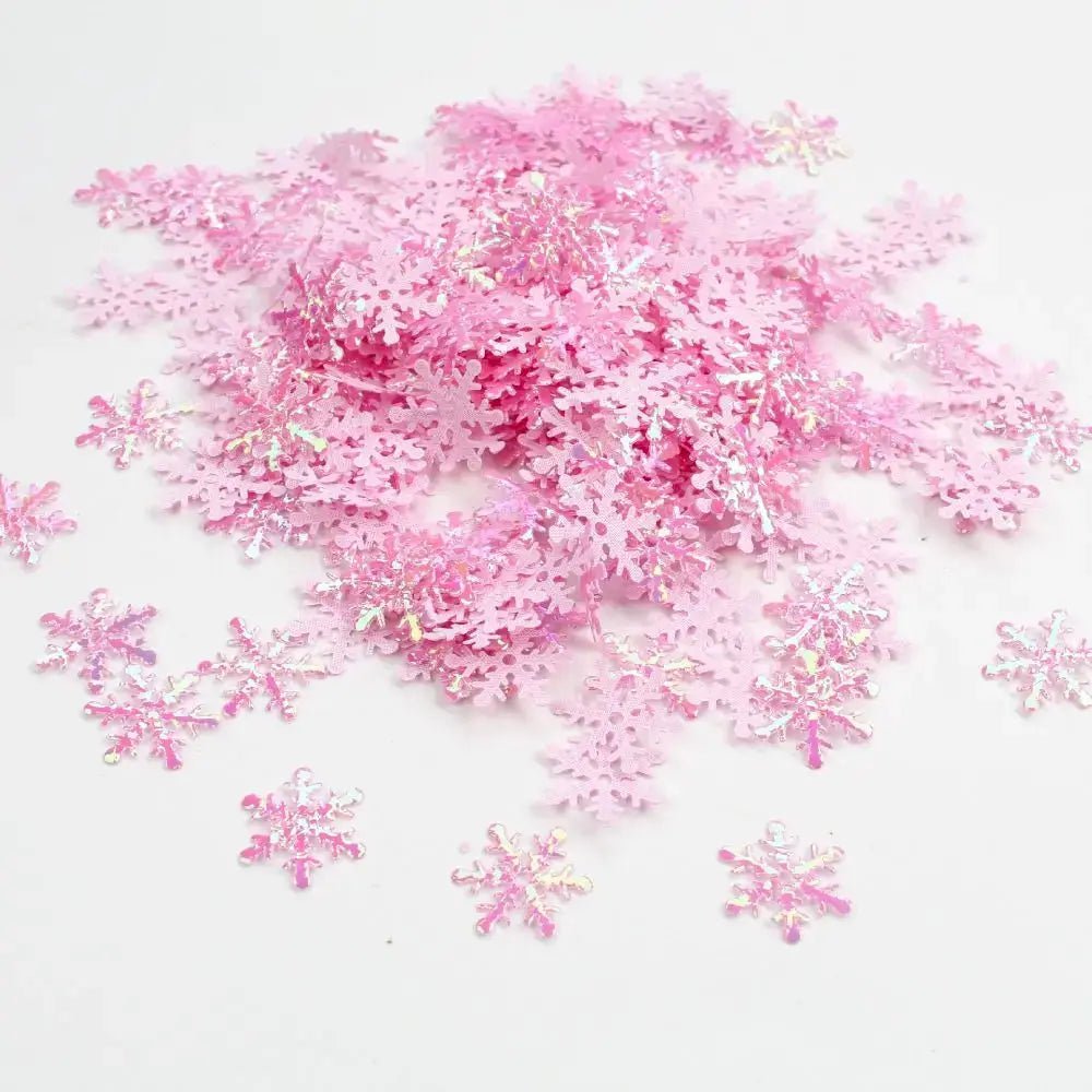 Glitter Christmas Snowflakes Confetti - Kaiju Mafia