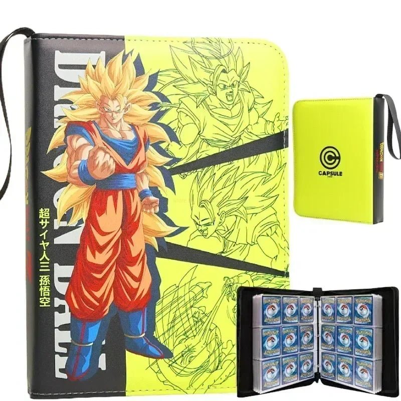 400pcs/900pcs Card Album Book Anime Dragon Ball Collection Card Storage Folder Hold Vegeta Iv Game Cards Binder Holder Gift - Kaiju Mafia