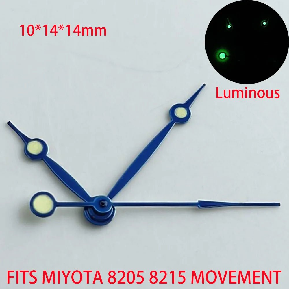 Green Blue Luminous Watch Hands - Kaiju Mafia