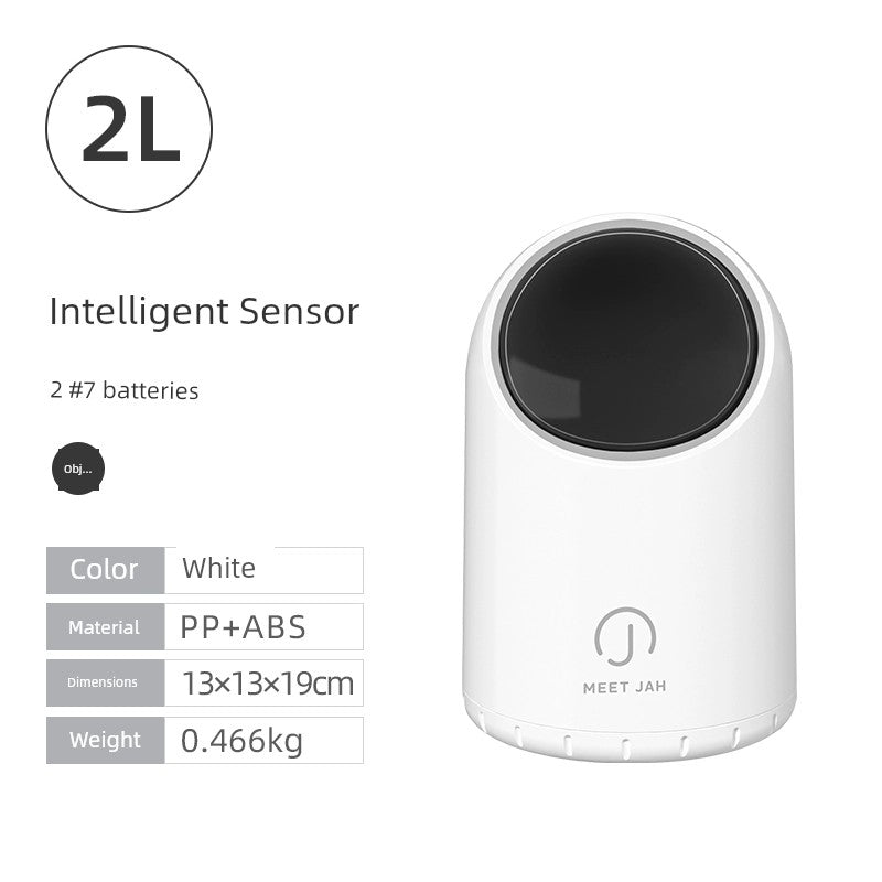 Smart Sensor Desktop Trash Bin Home Office Children Bedroom Bathroom Mini Small Sized Barrel Cute Accessible Luxury - Kaiju Mafia