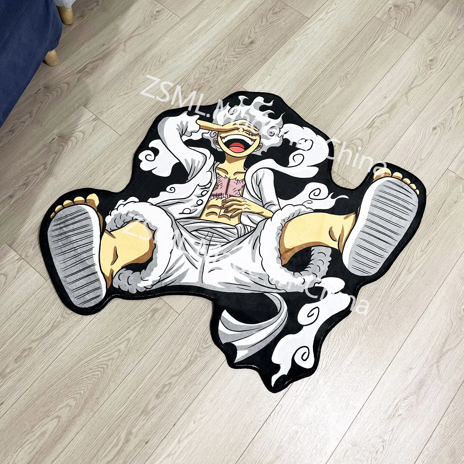Irregular Area Rugs Anime Dragon Ball Z Goku Different Forms Custom Rug Handmade Carpet Area Rug for Home Decor - Kaiju Mafia