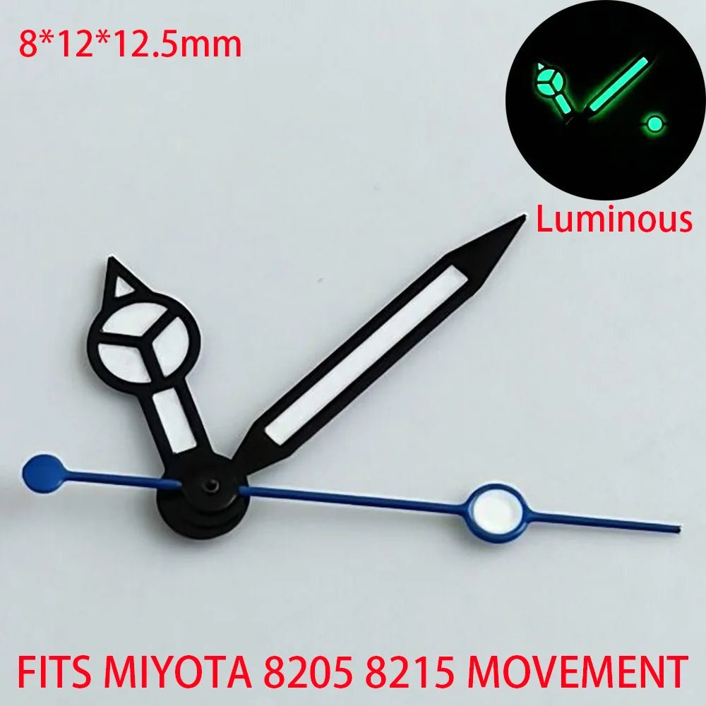 Green Blue Luminous Watch Hands - Kaiju Mafia