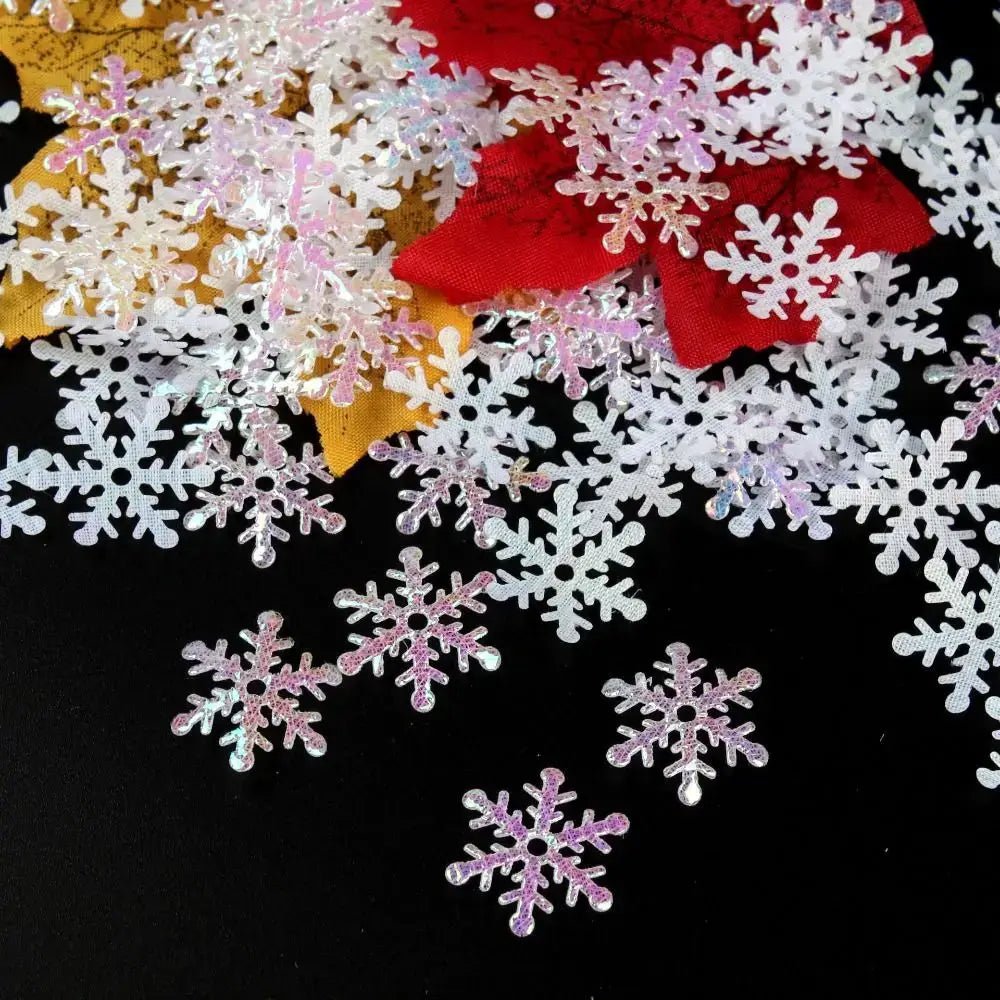 Glitter Christmas Snowflakes Confetti - Kaiju Mafia