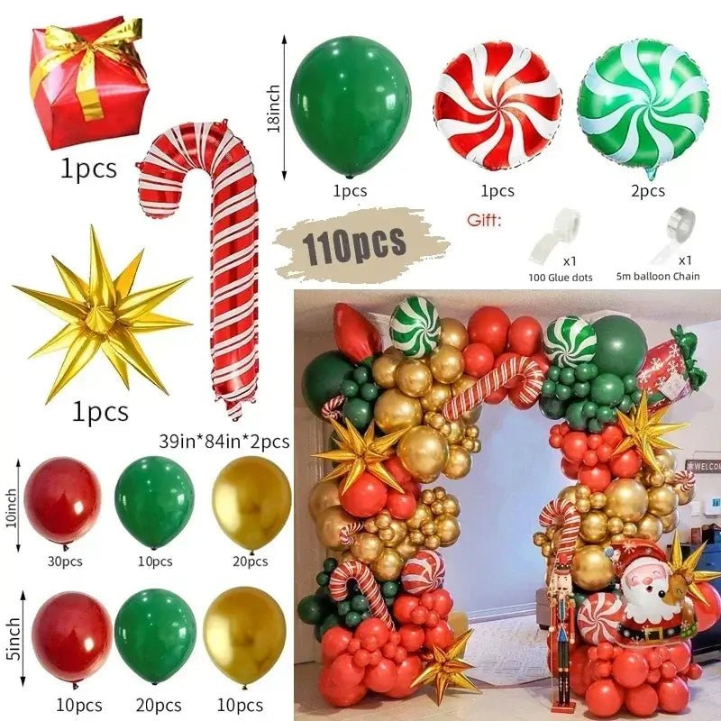 Christmas Balloon Garland Kit - Kaiju Mafia