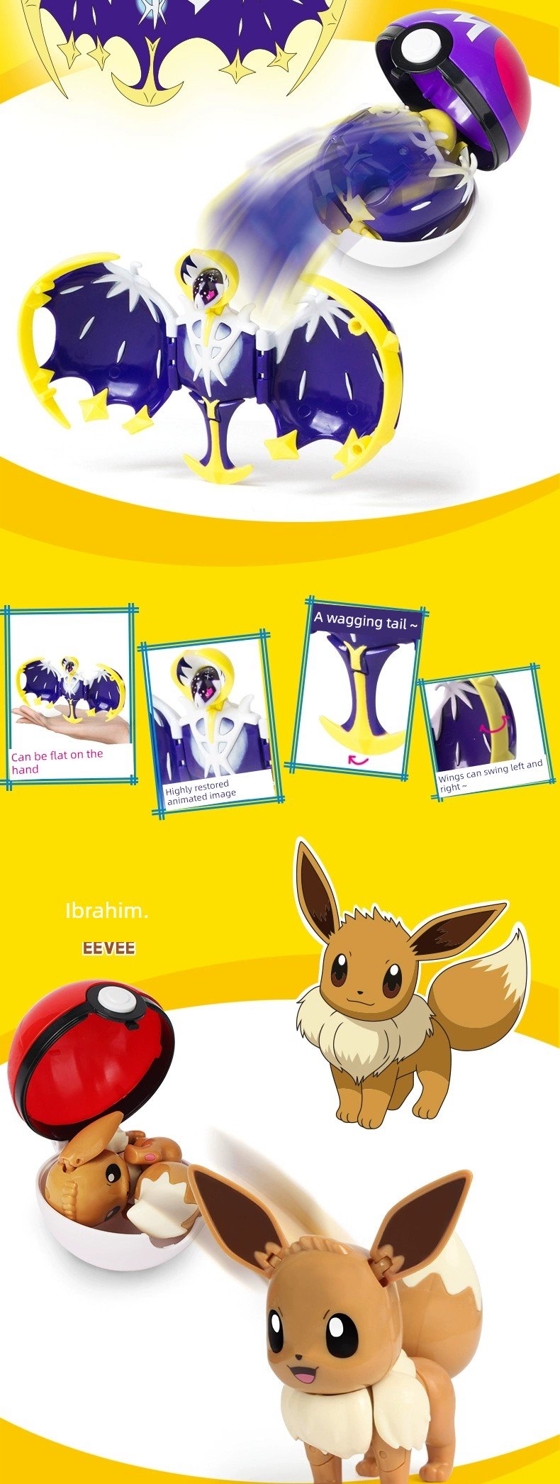 Pokemon Poke Ball Gengar Greninja Toy - Kaiju Mafia