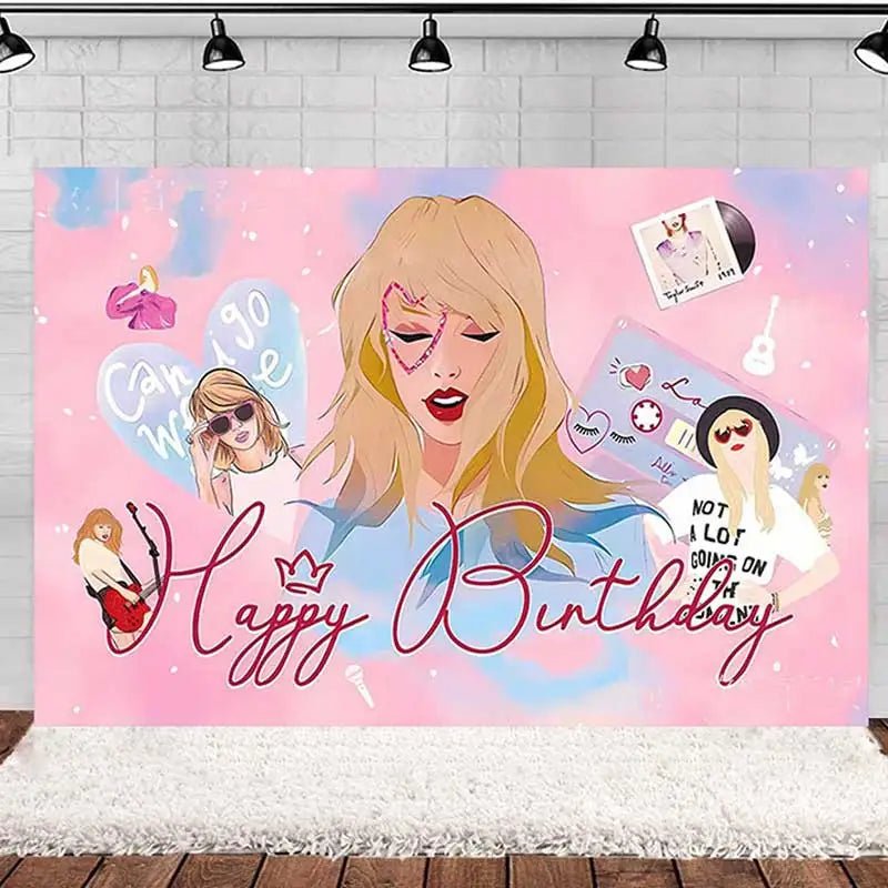 Taylor Swift Birthday Supplies - Kaiju Mafia