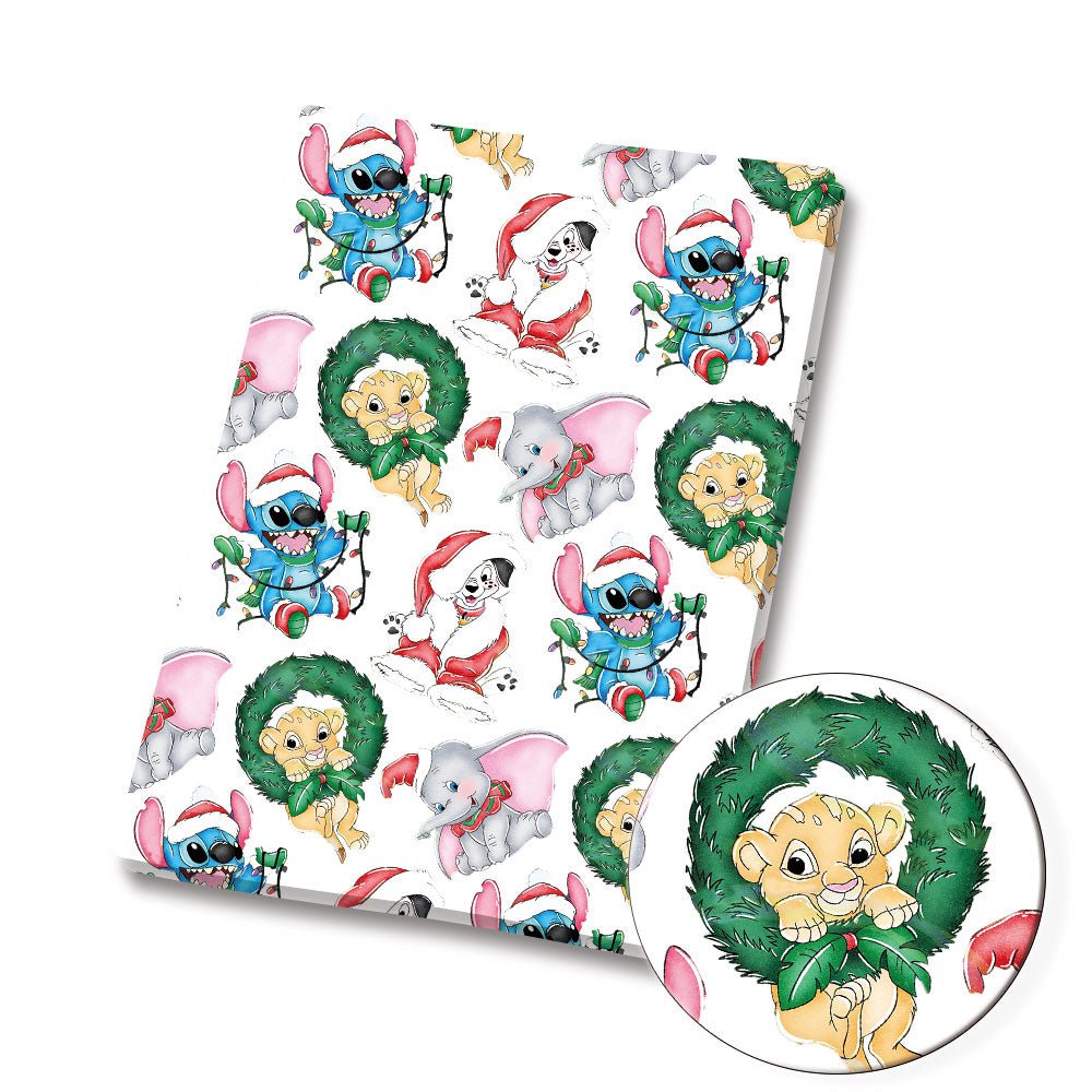 Disney Cartoon Cotton Fabric - Kaiju Mafia