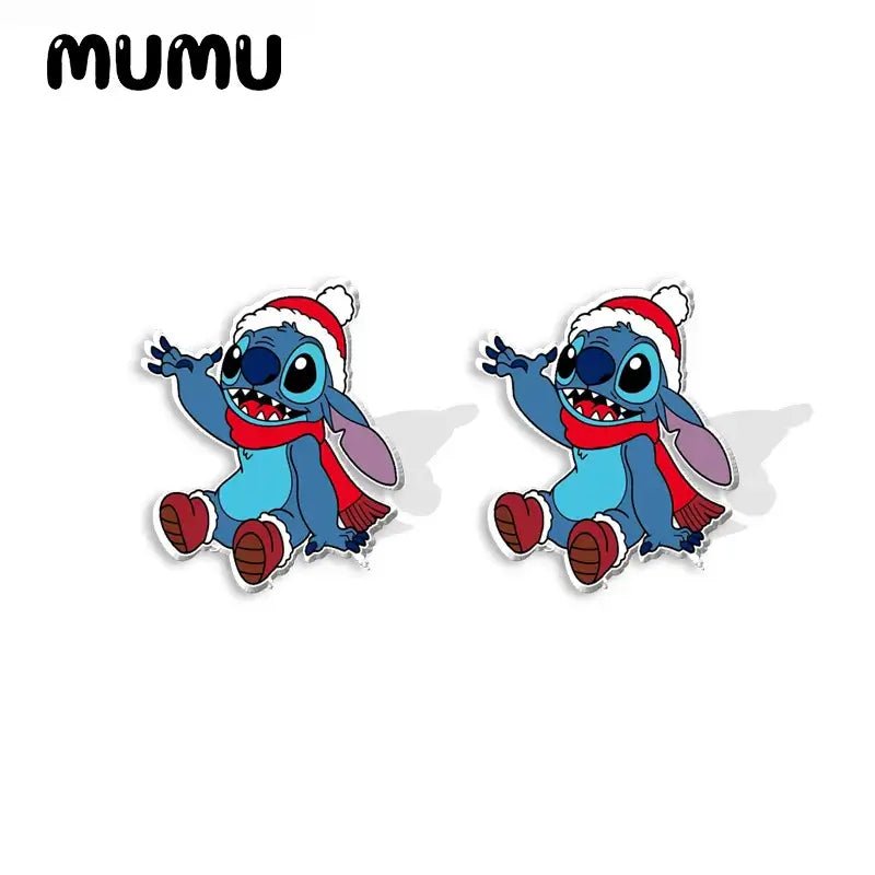 New Christmas Stitch Earrings - Kaiju Mafia