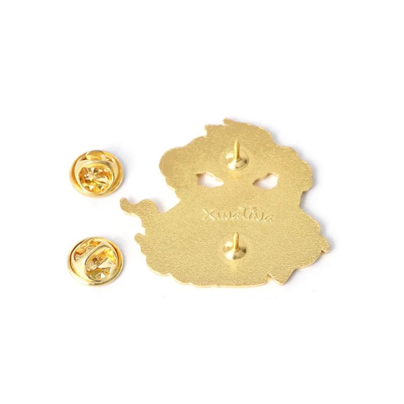 Anime ONE PIECE Nika Monkey D. Luffy Cosplay Props Metal Badge Pin Alloy Brooch Accessories - Kaiju Mafia