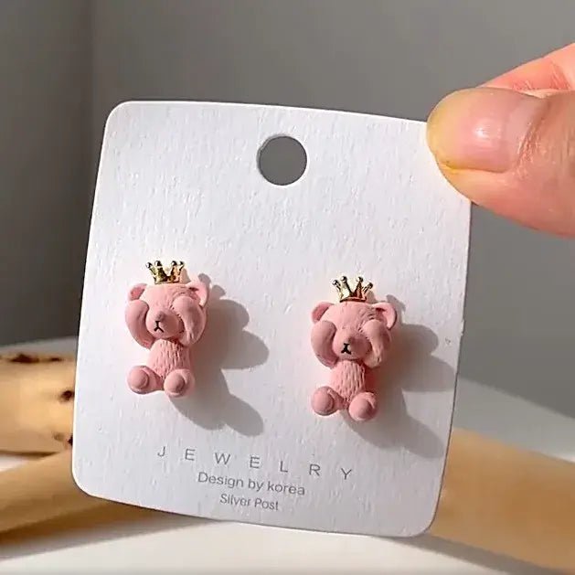 Red Cherry Crystal Earrings - Kaiju Mafia