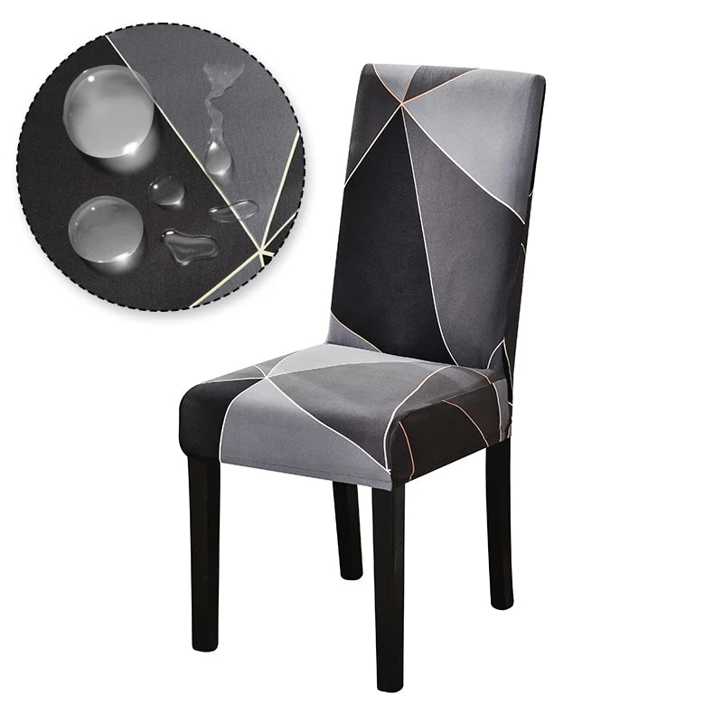 Anti - dirty Stretch Printed Chair Cover - Kaiju Mafia