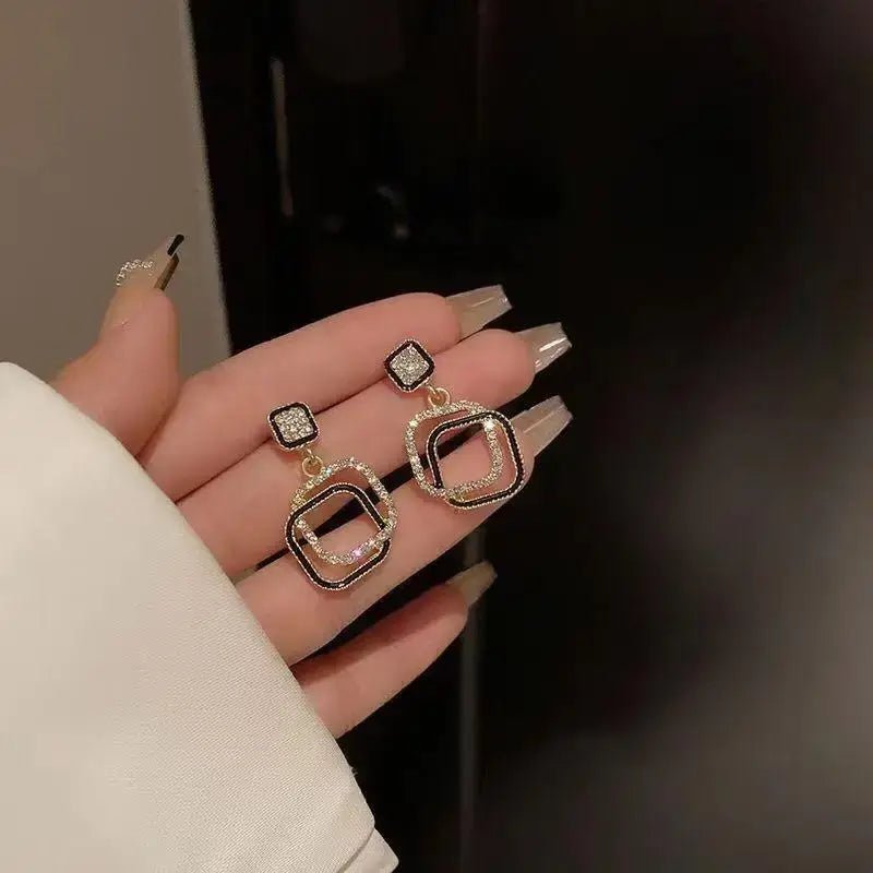 Red Cherry Crystal Earrings - Kaiju Mafia