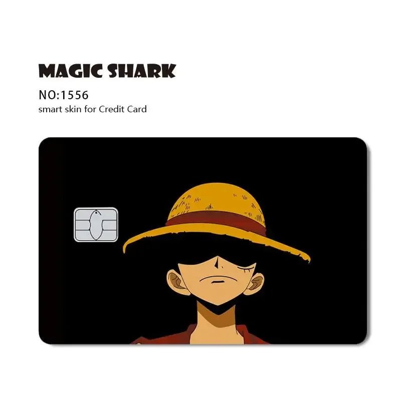 New Cool Anime Dragon Ball Naruto Credit Debit Metro Card Sticker Skin Film Front Side Small Chip Large Chip - Kaiju Mafia