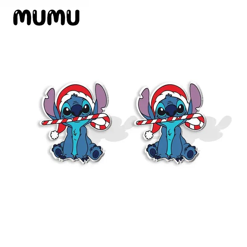 New Christmas Stitch Earrings - Kaiju Mafia