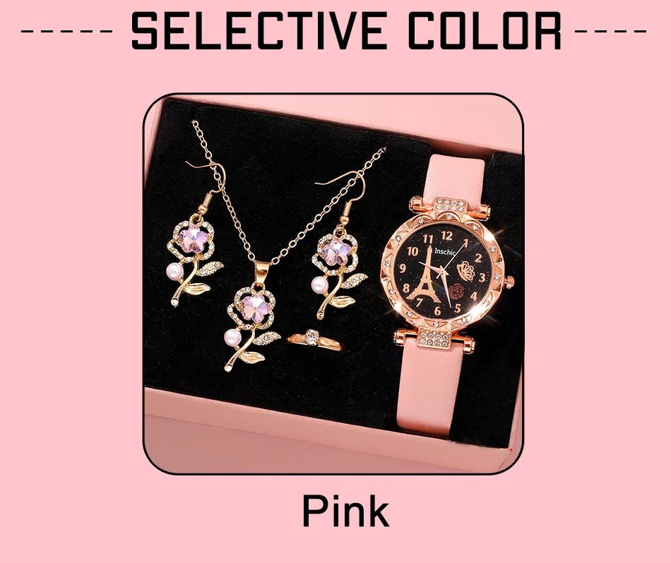 Exquisite Floral Women’s Watch - Kaiju Mafia