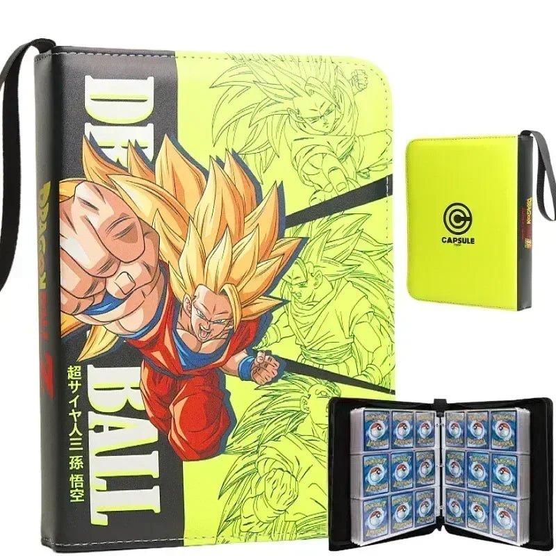 400pcs/900pcs Card Album Book Anime Dragon Ball Collection Card Storage Folder Hold Vegeta Iv Game Cards Binder Holder Gift - Kaiju Mafia
