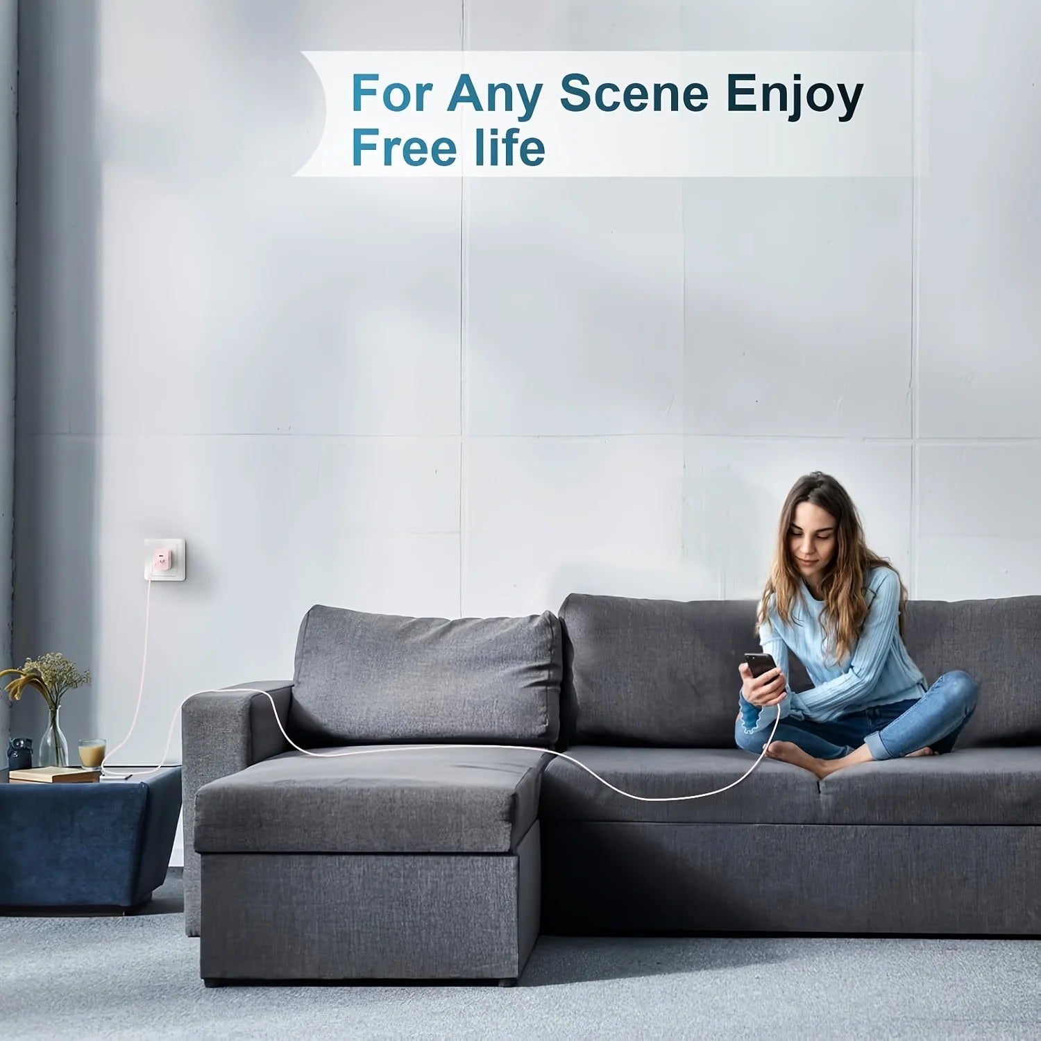 40W Dual Port USB C Fast Charger With 6.6ft Long USB C Charging Cable For iPhone 15 Pro Max/15 Pro/15/15 Plus And Other Devices - Kaiju Mafia