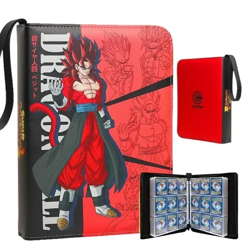 400pcs/900pcs Card Album Book Anime Dragon Ball Collection Card Storage Folder Hold Vegeta Iv Game Cards Binder Holder Gift - Kaiju Mafia