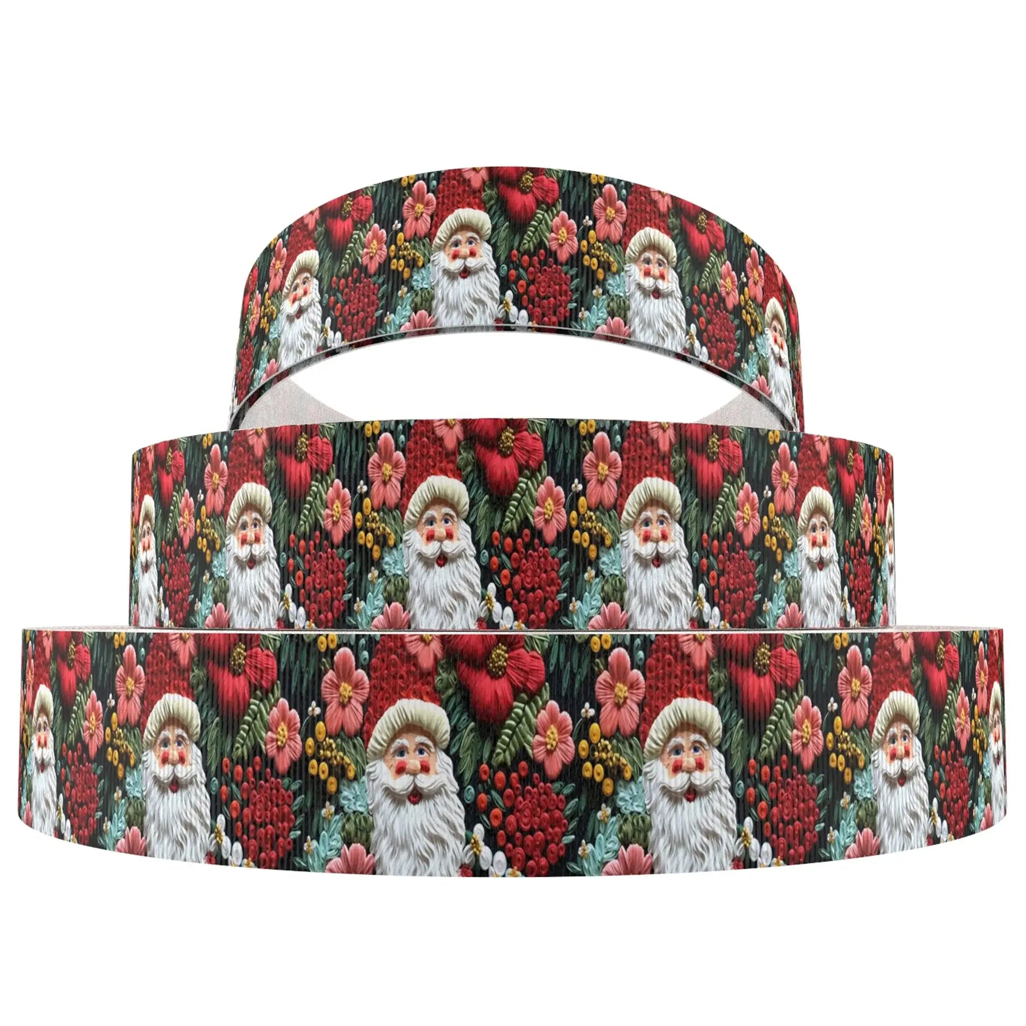 Christmas Grosgrain Ribbon Rolls - Kaiju Mafia