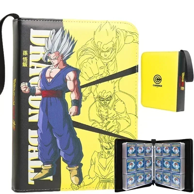 400pcs/900pcs Card Album Book Anime Dragon Ball Collection Card Storage Folder Hold Vegeta Iv Game Cards Binder Holder Gift - Kaiju Mafia