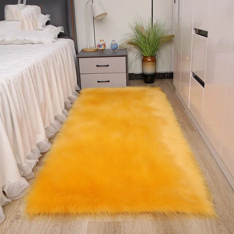 Soft Plush Rugs for Bedrooms 30x30cm Decorative - Kaiju Mafia