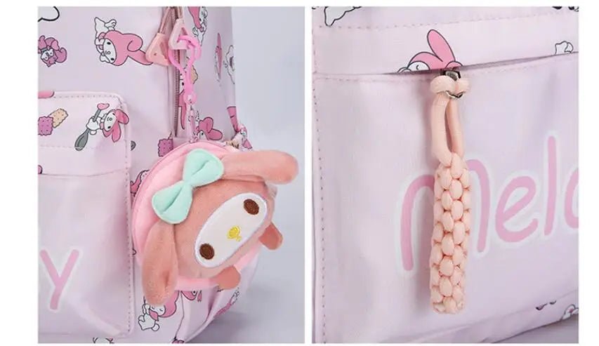 Kuromi Fashion Backpack Girls - Kaiju Mafia