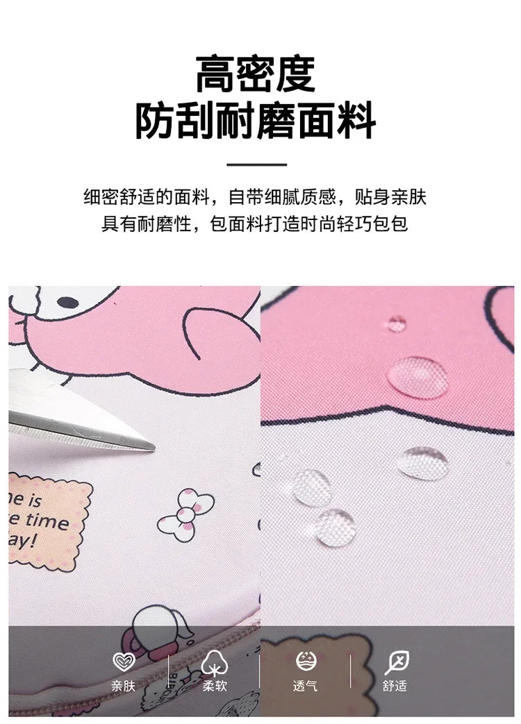 Sanrio Kuromi Hello Kitty Backpack - Kaiju Mafia