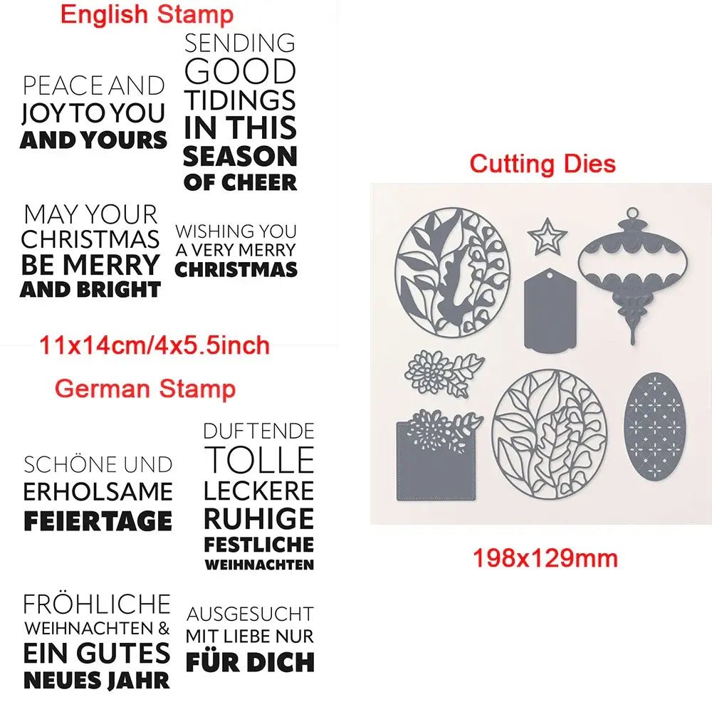 Warm Wishes Clear Stamps - Kaiju Mafia