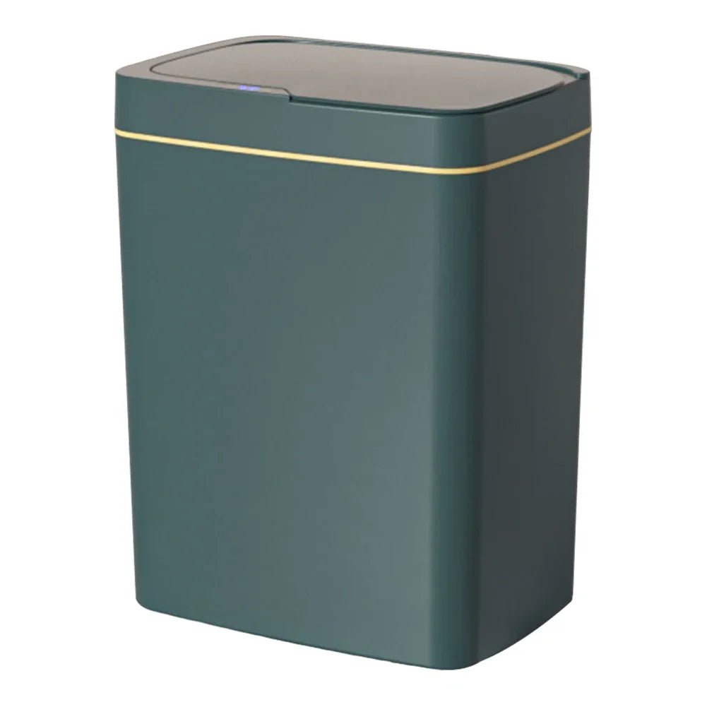 15/18L Smart Sensor Trash Can Waterproof Intelligent Touchless Trash Can Quiet Auto Motion Sensor Rubbish for Kitchen Bathroom - Kaiju Mafia